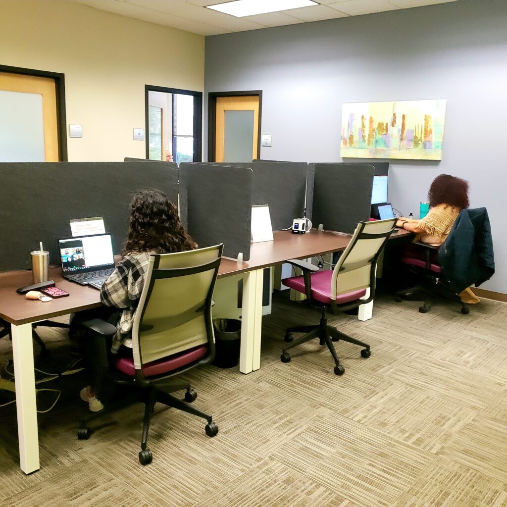 Coworking in a Flex Office in New Jersey at a dedicated desk