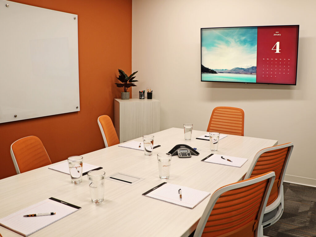 Conference Room for remote team meetings in Hillsboro Oregon