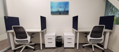 Dedicated desk for remote work in Beaverton