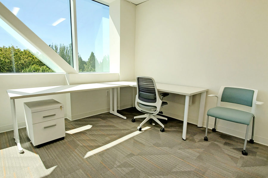 Private Office near Beaverton with natural light