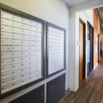 Secure storage for business address clients