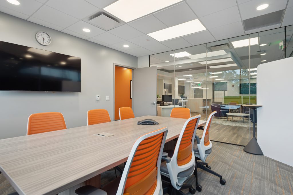 Conference Room: Spacious and modern conference room for rent in Matawan, New Jersey, with comfortable seating, high-speed internet, and audiovisual equipment for seamless presentations.