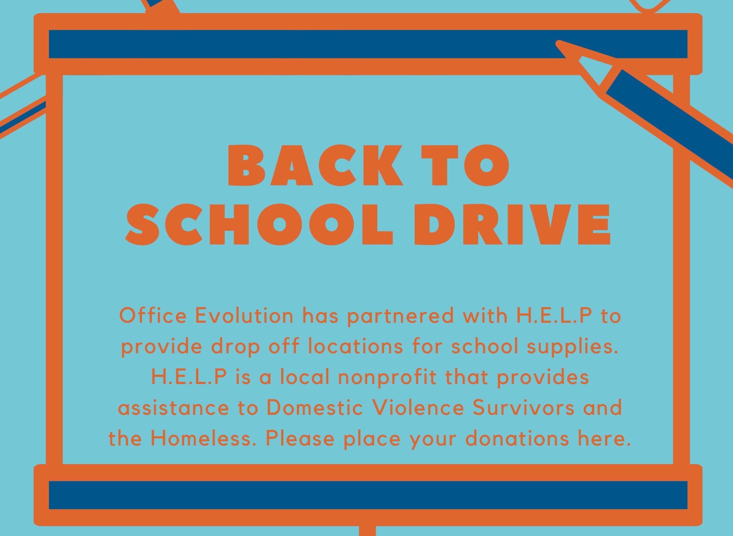Back to School Drive