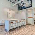 Reception/Coworking Space in Office Evolution Southlands