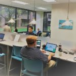 Shared workspace at Office Evolution Northern New Jersey Hackensack