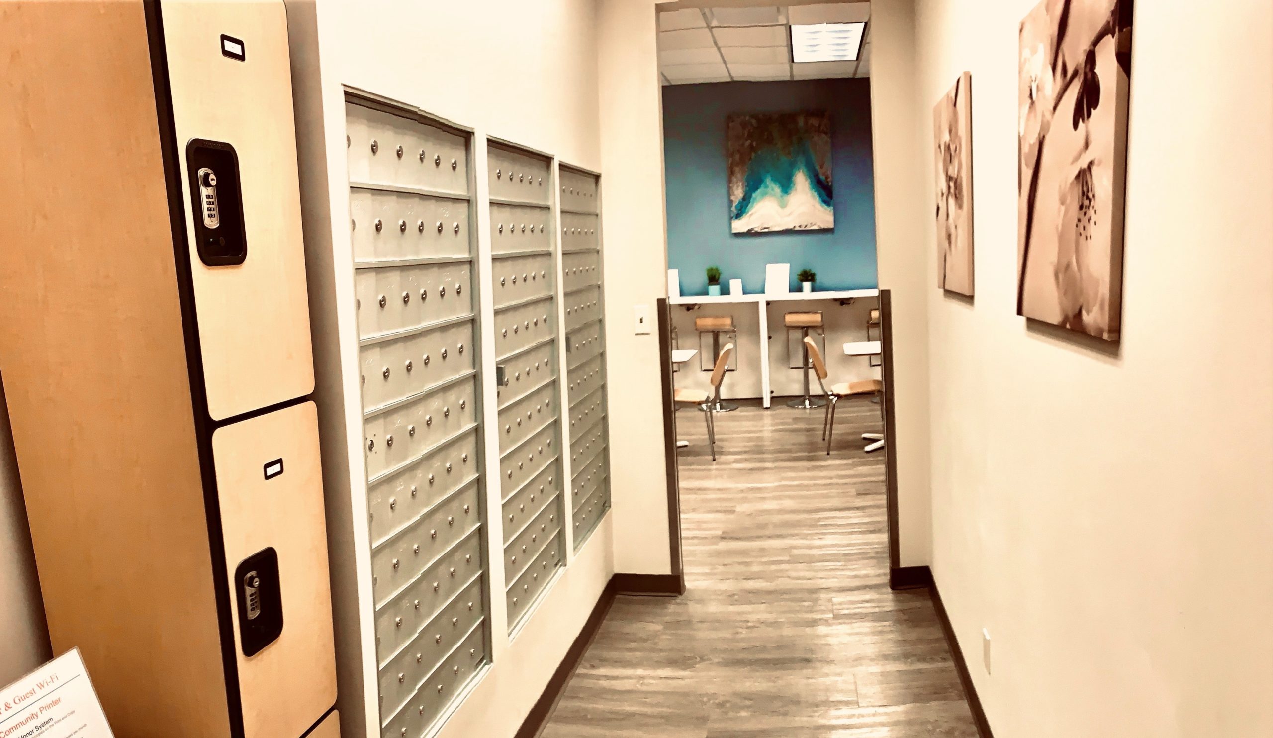 Mail boxes in an Office evolution space