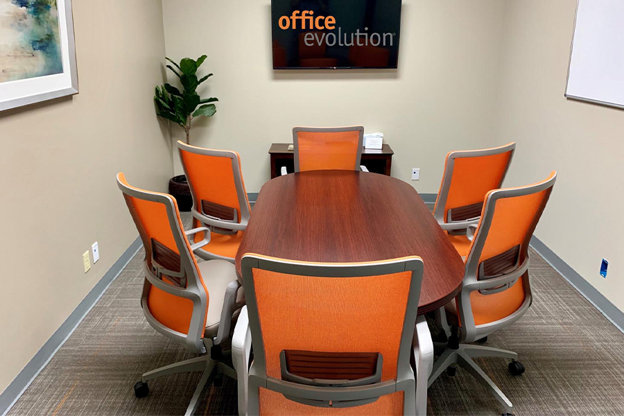 Office Evolution Ontario Meeting Room