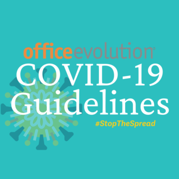 Office evolution graphic of Covid-19 Guidlines