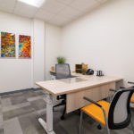 Member using meeting room at Office Evolution Metro Park Iselin