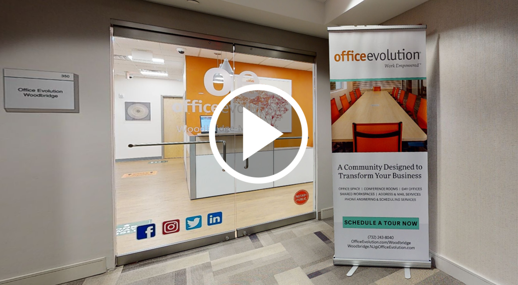 Office Evolution matterport of Woodbridge business center