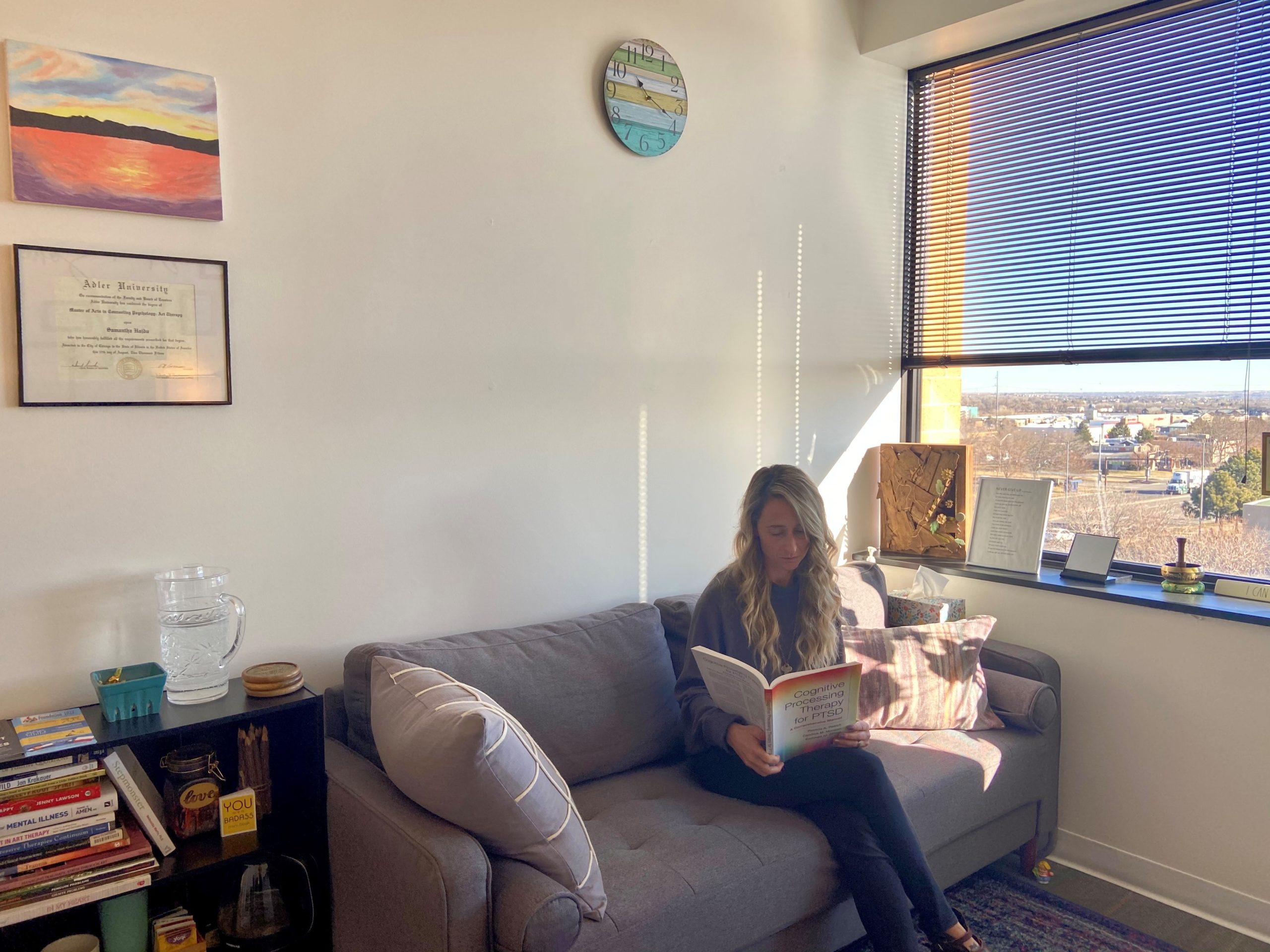 Reading Therapy in Private Office