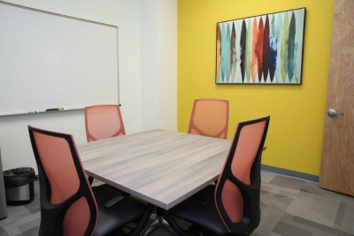 Office space with conference room.