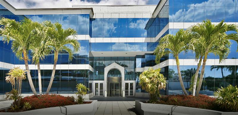 Office Evolution building in Boca Raton Fl