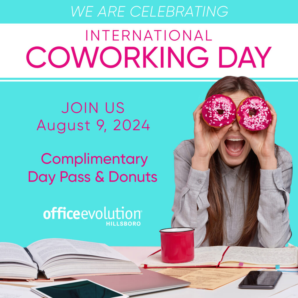 Find out what coworking is about with a complimentary day pass on International Coworking Day August 9, 2024